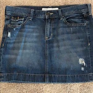 Denim Mini Skirt